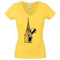Lady-fit Valueweight V-Neck T-Shirt Thumbnail