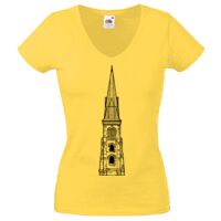 Lady-fit Valueweight V-Neck T-Shirt Thumbnail