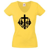 Lady-fit Valueweight V-Neck T-Shirt Thumbnail