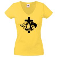 Lady-fit Valueweight V-Neck T-Shirt Thumbnail