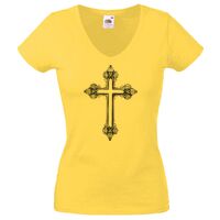 Lady-fit Valueweight V-Neck T-Shirt Thumbnail