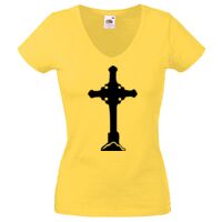 Lady-fit Valueweight V-Neck T-Shirt Thumbnail