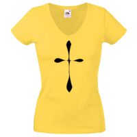 Lady-fit Valueweight V-Neck T-Shirt Thumbnail