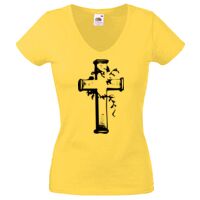 Lady-fit Valueweight V-Neck T-Shirt Thumbnail