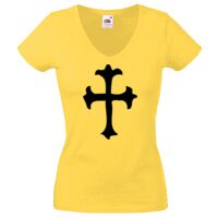 Lady-fit Valueweight V-Neck T-Shirt Thumbnail
