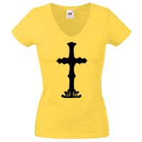 Lady-fit Valueweight V-Neck T-Shirt Thumbnail
