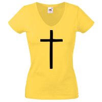 Lady-fit Valueweight V-Neck T-Shirt Thumbnail