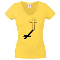 Lady-fit Valueweight V-Neck T-Shirt Thumbnail