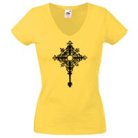 Lady-fit Valueweight V-Neck T-Shirt Thumbnail
