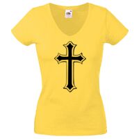 Lady-fit Valueweight V-Neck T-Shirt Thumbnail