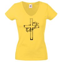 Lady-fit Valueweight V-Neck T-Shirt Thumbnail