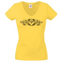 Lady-fit Valueweight V-Neck T-Shirt Thumbnail