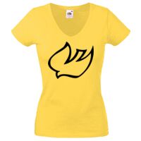 Lady-fit Valueweight V-Neck T-Shirt Thumbnail