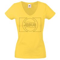 Lady-fit Valueweight V-Neck T-Shirt Thumbnail
