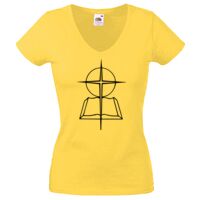 Lady-fit Valueweight V-Neck T-Shirt Thumbnail