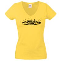 Lady-fit Valueweight V-Neck T-Shirt Thumbnail