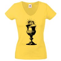 Lady-fit Valueweight V-Neck T-Shirt Thumbnail