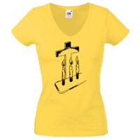 Lady-fit Valueweight V-Neck T-Shirt Thumbnail
