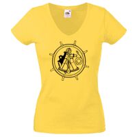 Lady-fit Valueweight V-Neck T-Shirt Thumbnail