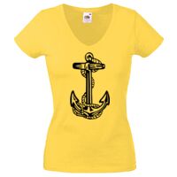 Lady-fit Valueweight V-Neck T-Shirt Thumbnail