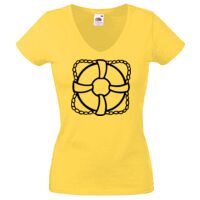 Lady-fit Valueweight V-Neck T-Shirt Thumbnail