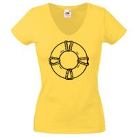 Lady-fit Valueweight V-Neck T-Shirt Thumbnail