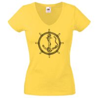 Lady-fit Valueweight V-Neck T-Shirt Thumbnail