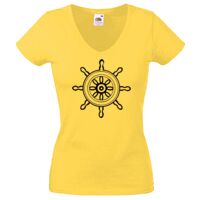 Lady-fit Valueweight V-Neck T-Shirt Thumbnail