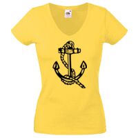 Lady-fit Valueweight V-Neck T-Shirt Thumbnail