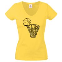 Lady-fit Valueweight V-Neck T-Shirt Thumbnail