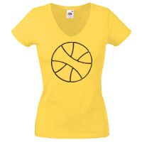 Lady-fit Valueweight V-Neck T-Shirt Thumbnail