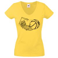 Lady-fit Valueweight V-Neck T-Shirt Thumbnail