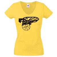 Lady-fit Valueweight V-Neck T-Shirt Thumbnail