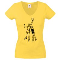 Lady-fit Valueweight V-Neck T-Shirt Thumbnail