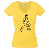 Lady-fit Valueweight V-Neck T-Shirt Thumbnail