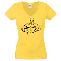 Lady-fit Valueweight V-Neck T-Shirt Thumbnail
