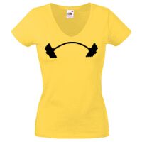 Lady-fit Valueweight V-Neck T-Shirt Thumbnail
