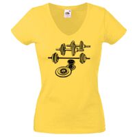 Lady-fit Valueweight V-Neck T-Shirt Thumbnail