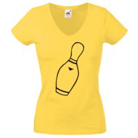 Lady-fit Valueweight V-Neck T-Shirt Thumbnail