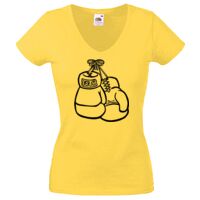 Lady-fit Valueweight V-Neck T-Shirt Thumbnail