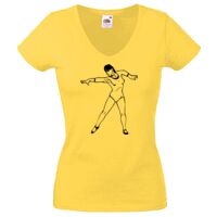 Lady-fit Valueweight V-Neck T-Shirt Thumbnail