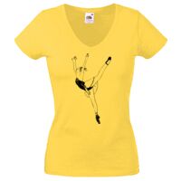 Lady-fit Valueweight V-Neck T-Shirt Thumbnail