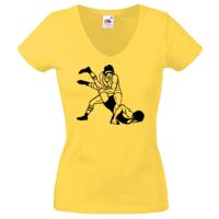Lady-fit Valueweight V-Neck T-Shirt Thumbnail