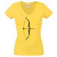 Lady-fit Valueweight V-Neck T-Shirt Thumbnail