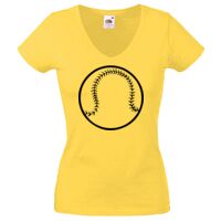 Lady-fit Valueweight V-Neck T-Shirt Thumbnail
