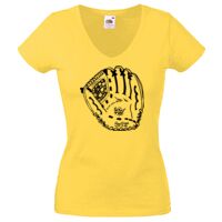 Lady-fit Valueweight V-Neck T-Shirt Thumbnail