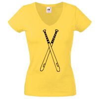 Lady-fit Valueweight V-Neck T-Shirt Thumbnail