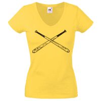 Lady-fit Valueweight V-Neck T-Shirt Thumbnail