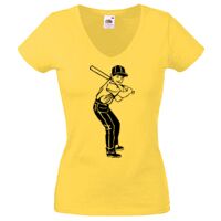 Lady-fit Valueweight V-Neck T-Shirt Thumbnail