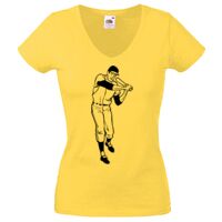 Lady-fit Valueweight V-Neck T-Shirt Thumbnail
